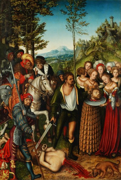 The Beheading of John the Baptist by Lucas Cranach the Elder